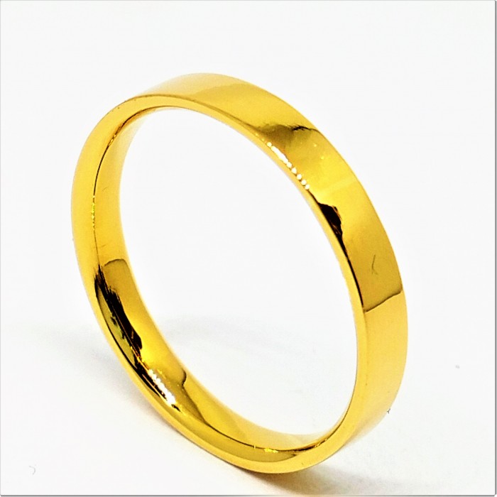 ALIANZA ORO AMARILLO 18K PLANA CONFORT